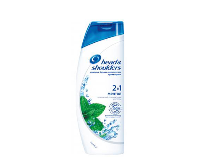 Head & Shoulders შამპუნი მენთოლი 2/1